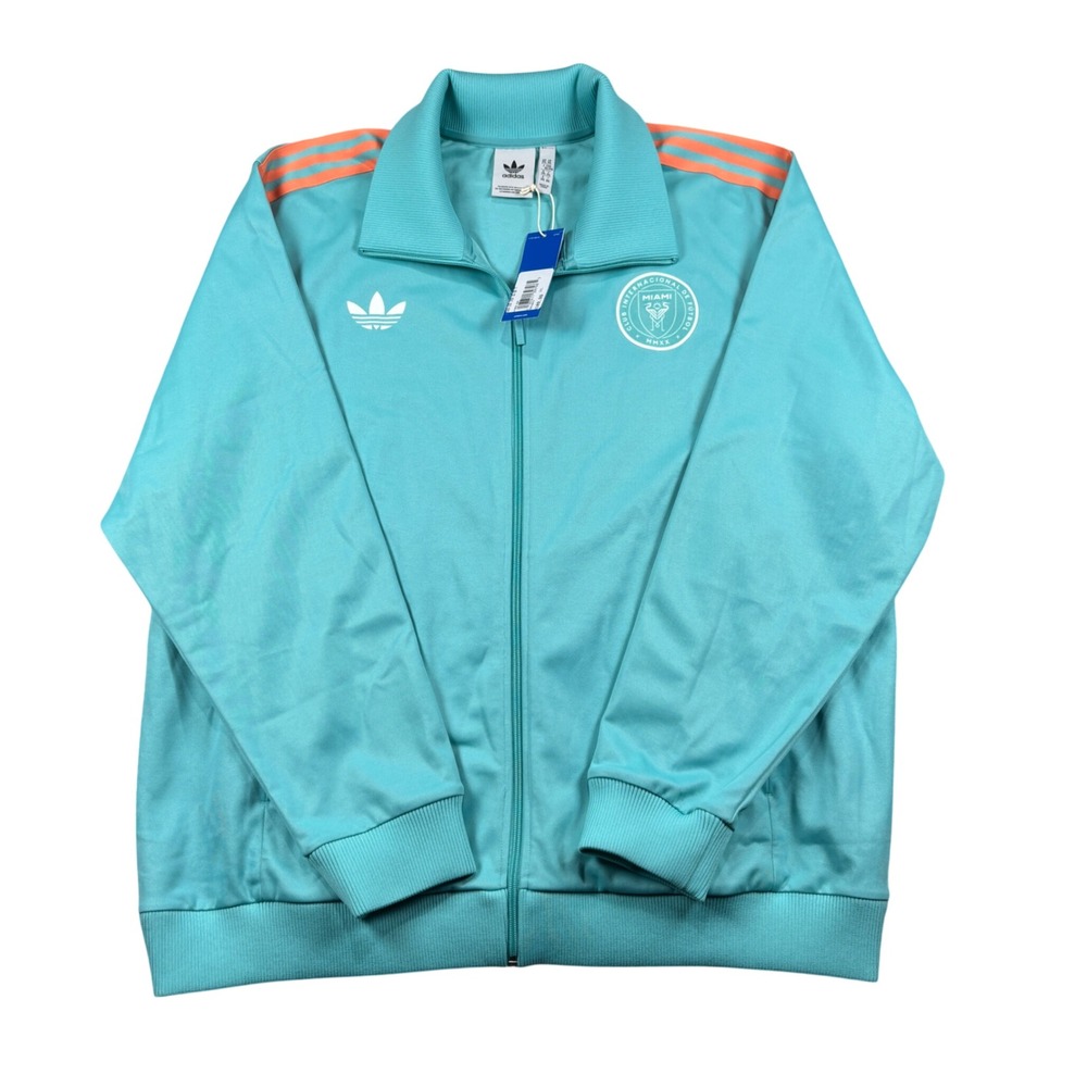 NEW Adidas Track Jacket Mens 3XL Teal Inter Miami CF OG BB TT J1829 235